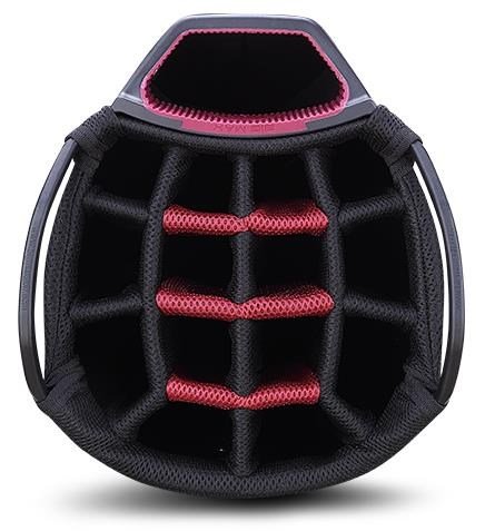Big Max Dri Lite Tour cart bag, white/grey/black/merlot
