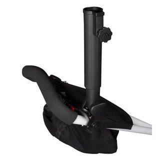 Big Max Rainstar Quick Fix Classic XL paraplyhållare, svart