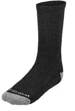 Zoom Crew unisex strumpor (3 par), svart/silver