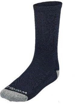 Zoom Crew unisex strumpor (3 par), navy/silver
