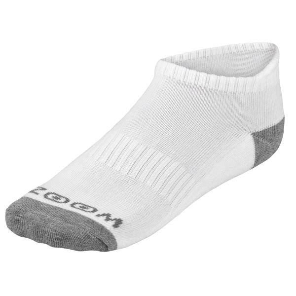 Zoom Ankle herr strumpor (3 par), vit/silver