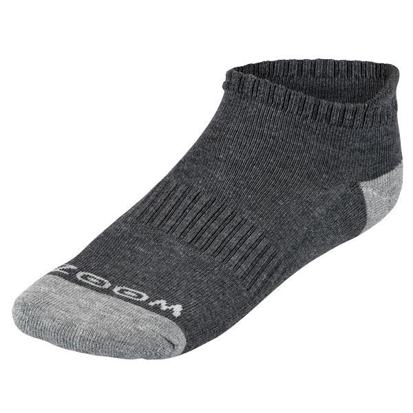 Zoom Ankle damstrumpor (3 par), charcoal/silver