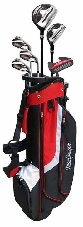 MacGregor CG3000 herr golf halvset, grafit, stand bag