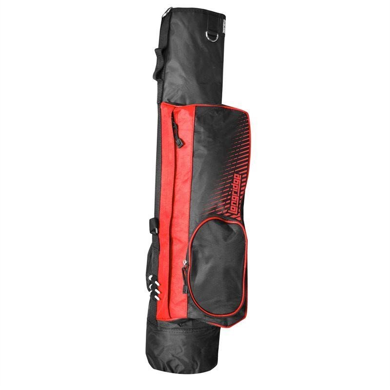 Longridge 5" pencil bag, svart/röd