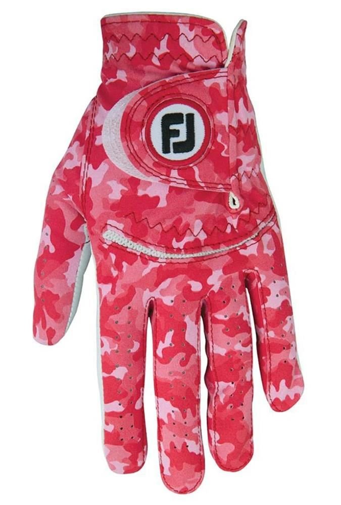 FootJoy Spectrum damgolfhandske, röd camo