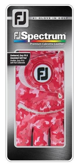 FootJoy Spectrum damgolfhandske, röd camo