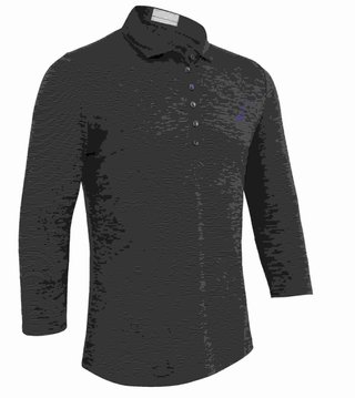Callaway 3/4-Sleeve Swing Tech dam polo, peacoat