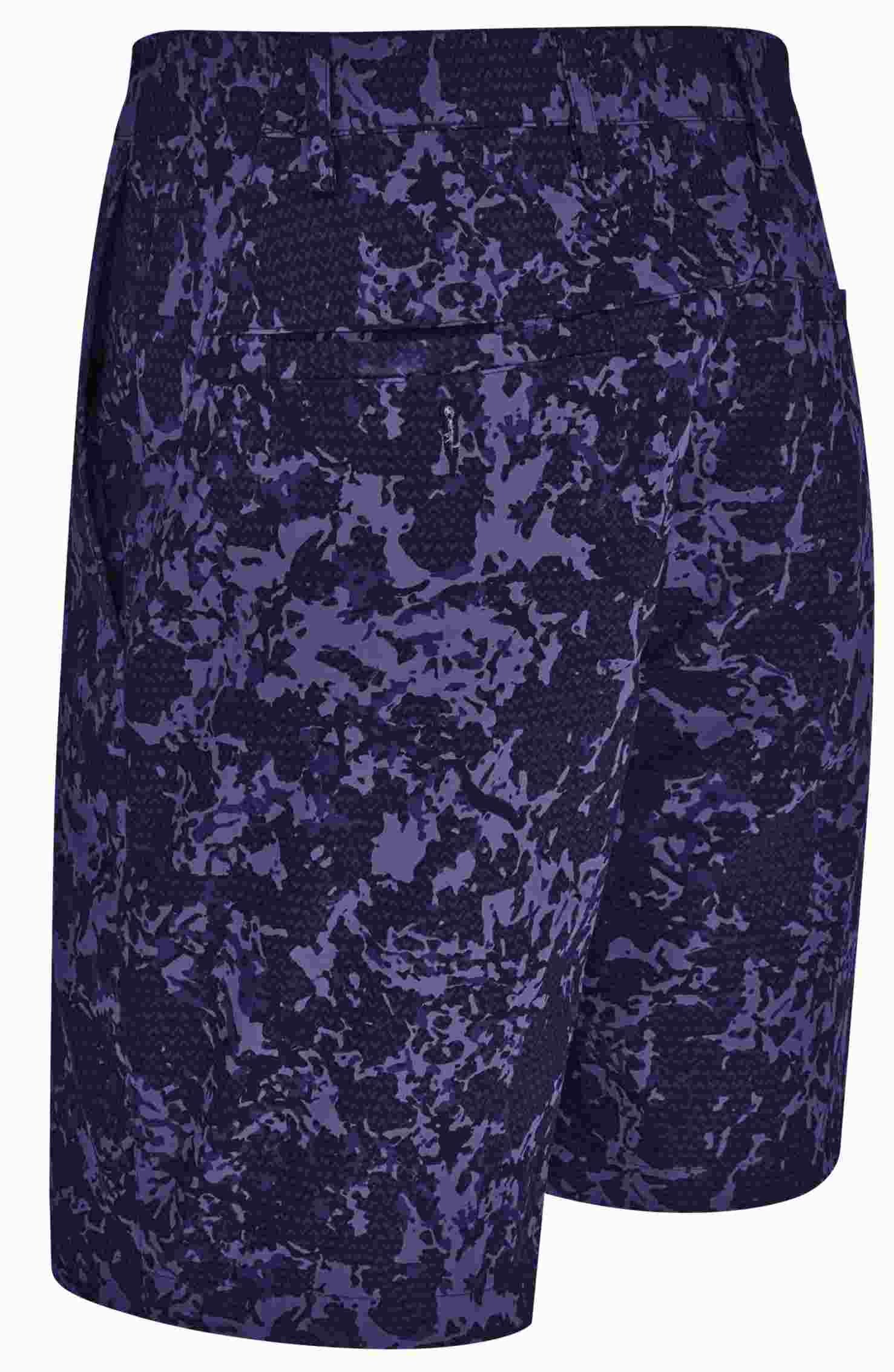 Callaway Abstract Camo herr shorts, navy blazer