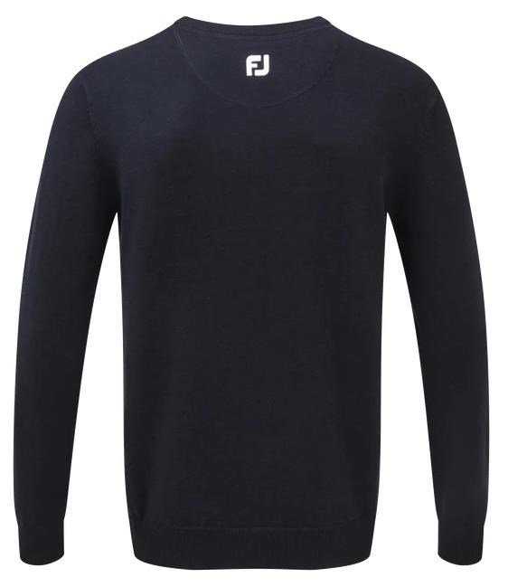 FootJoy Wool Blend V-Neck herr pullover, navy