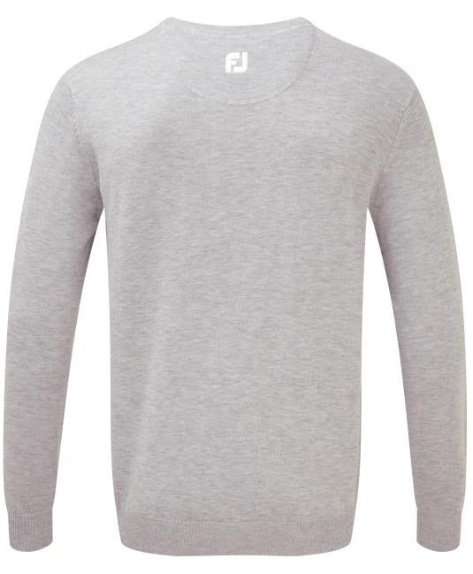 FootJoy Wool Blend V-Neck herr pullover, heather grey