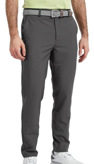 FootJoy Performance Tapered Slim Fit herr byxor, mörkgrå
