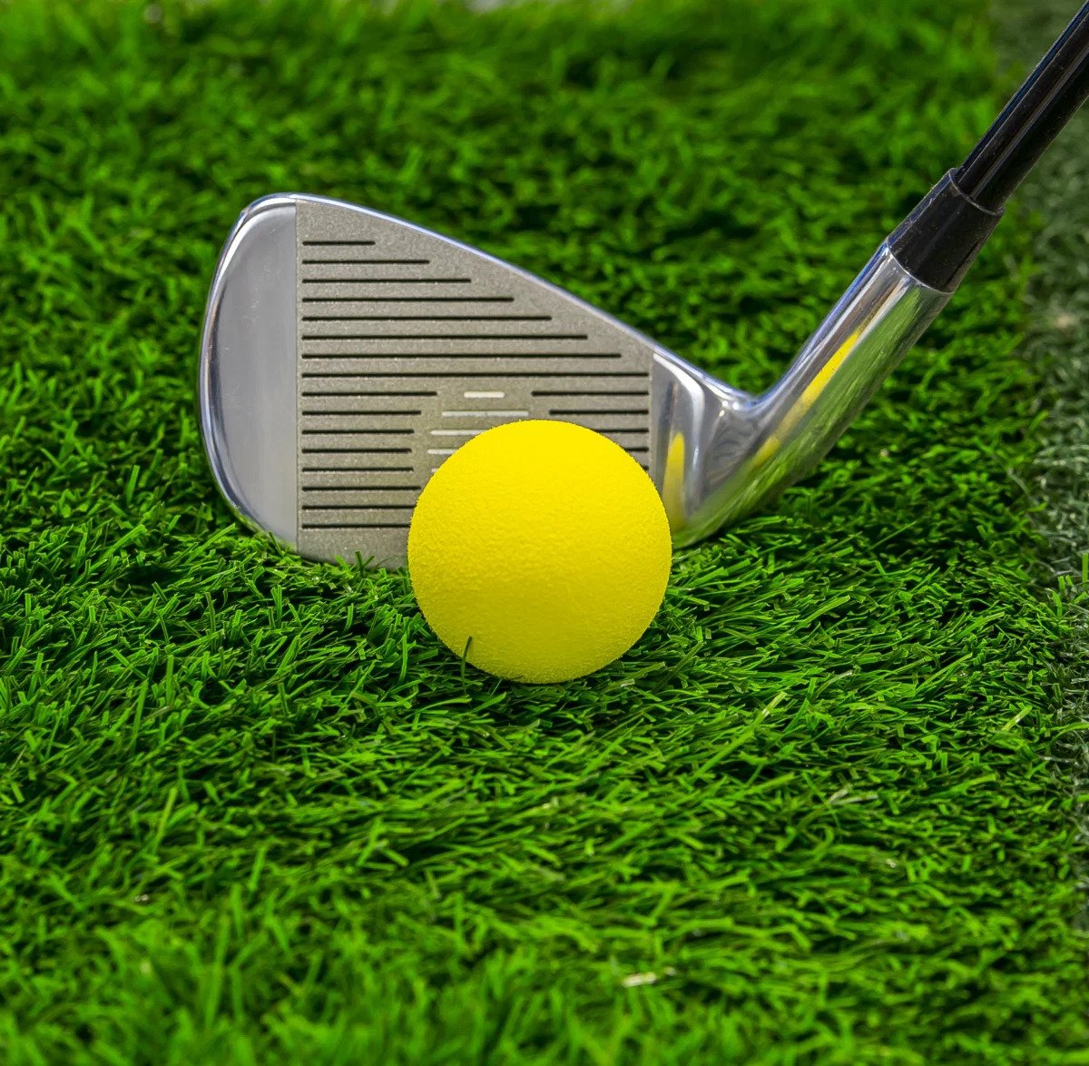 Longridge Yellow Foam Practice Balls träningsgolfbollar, gula