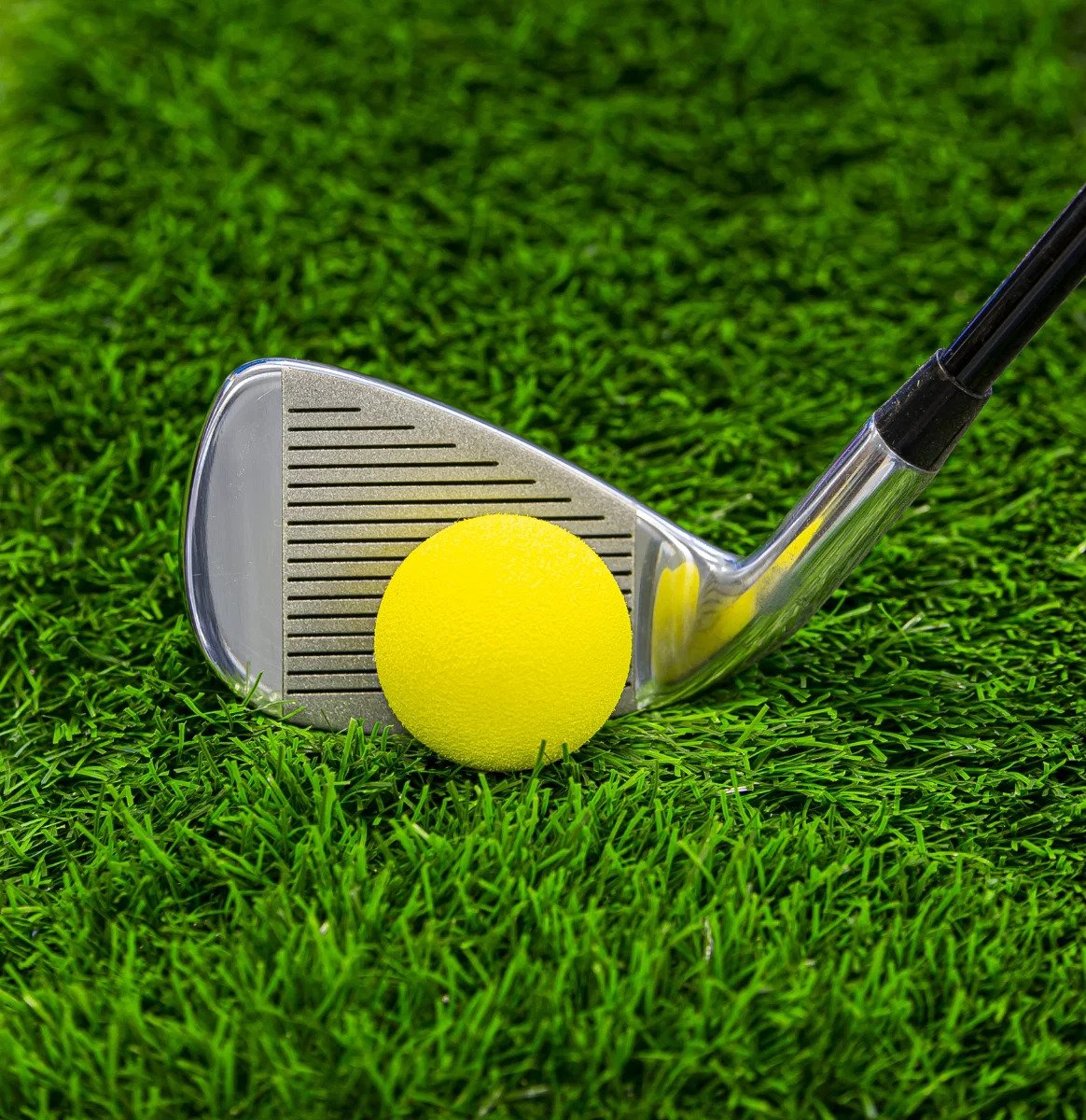 Longridge Yellow Foam Practice Balls träningsgolfbollar, gula