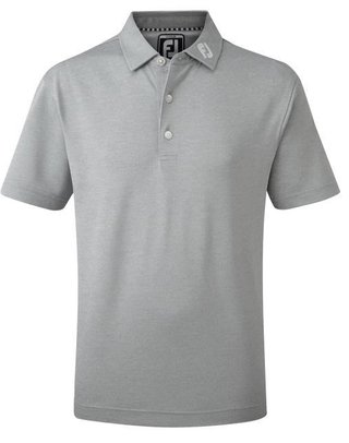 FootJoy Stretch Pique Solid junior polo, grå