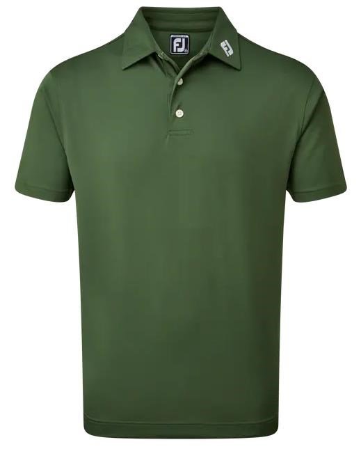 FootJoy Stretch Pique Solid herr polo, olive