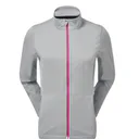 FootJoy Hydroknit damjacka, grå/rosa