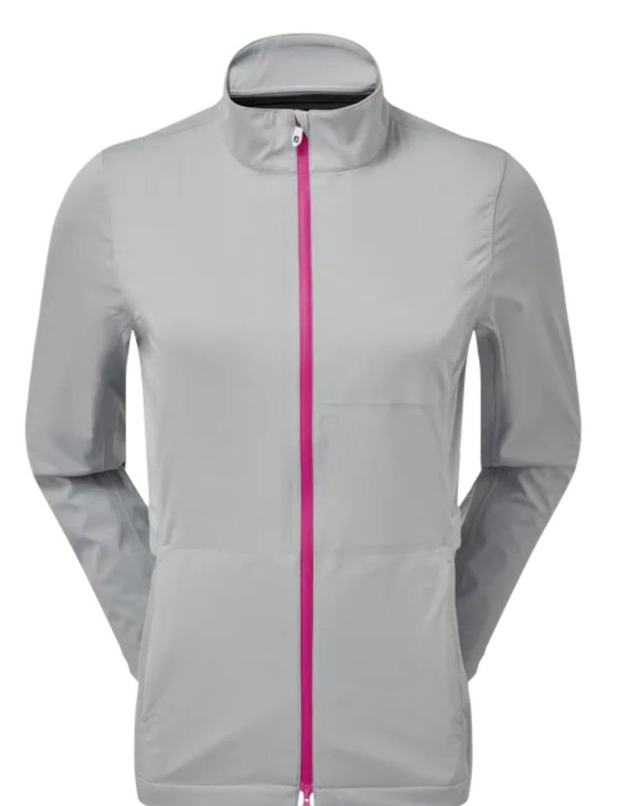 FootJoy Hydroknit ladies jacket, grey/pink