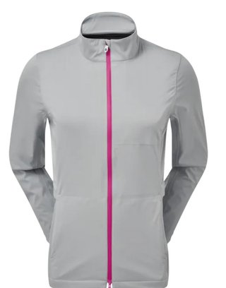 FootJoy Hydroknit ladies jacket, grey/pink