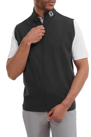 FootJoy Full-Zip Knit herr väst, svart