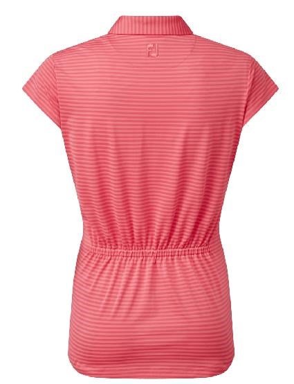 FootJoy Tonal Stripe Lisle dampolo, coral