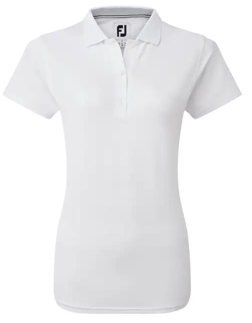 FootJoy Stretch Pique Solid dampolo, vit