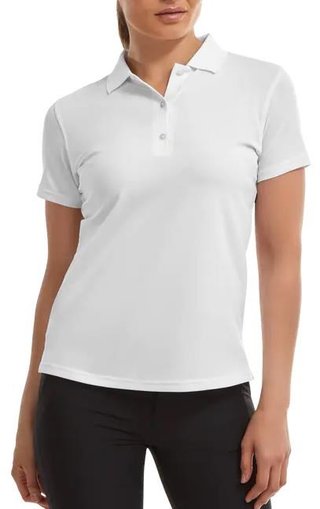 FootJoy Stretch Pique Solid dampolo, vit