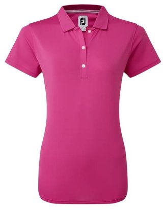 FootJoy Stretch Pique Solid dampolo, heather pink