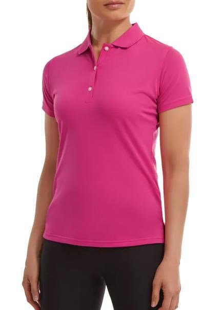 FootJoy Stretch Pique Solid dampolo, heather pink
