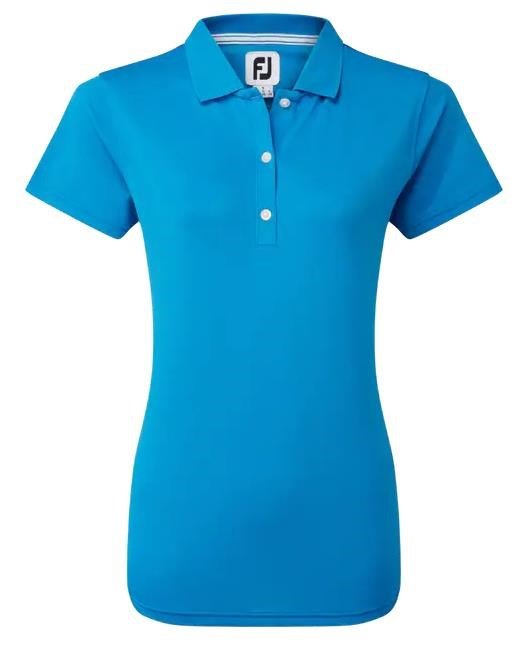 FootJoy Stretch Pique Solid dampolo, kobolt