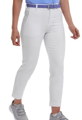 FootJoy Stretch Cropped 7/8 dambyxor, vita