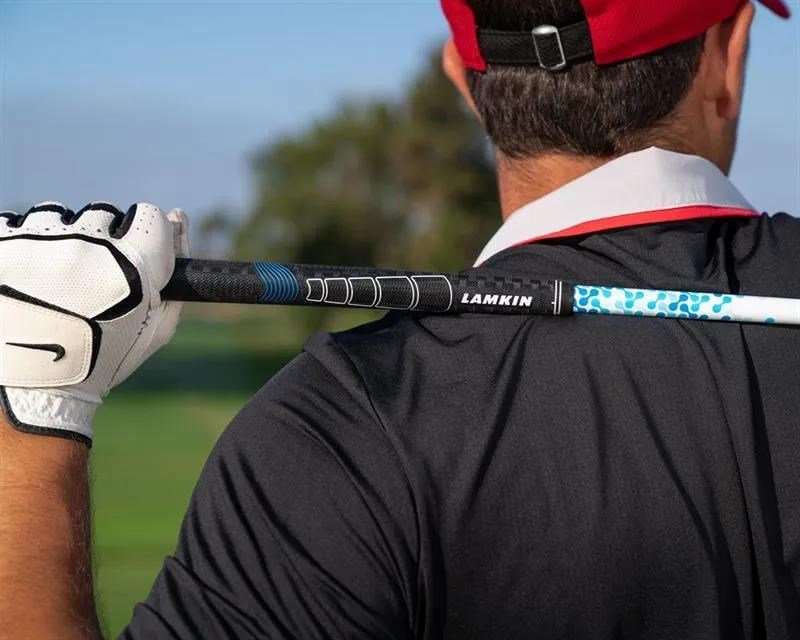 Lamkin Sonar 60R+ grip, svart/blå, standard