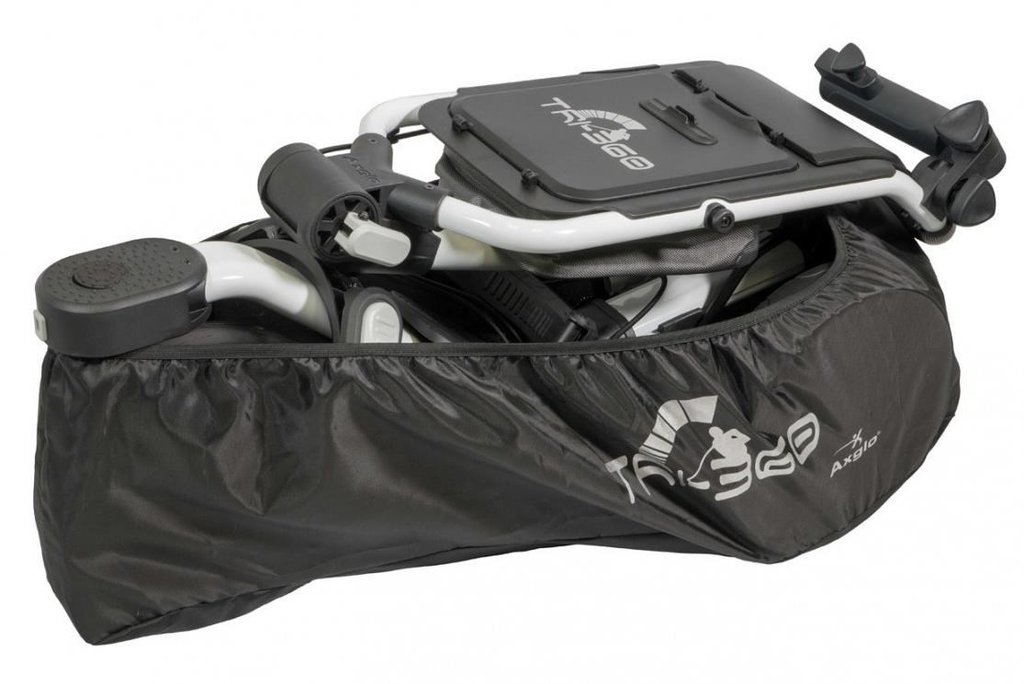 Axglo Tri-360 V2 Wheel Cover, svart