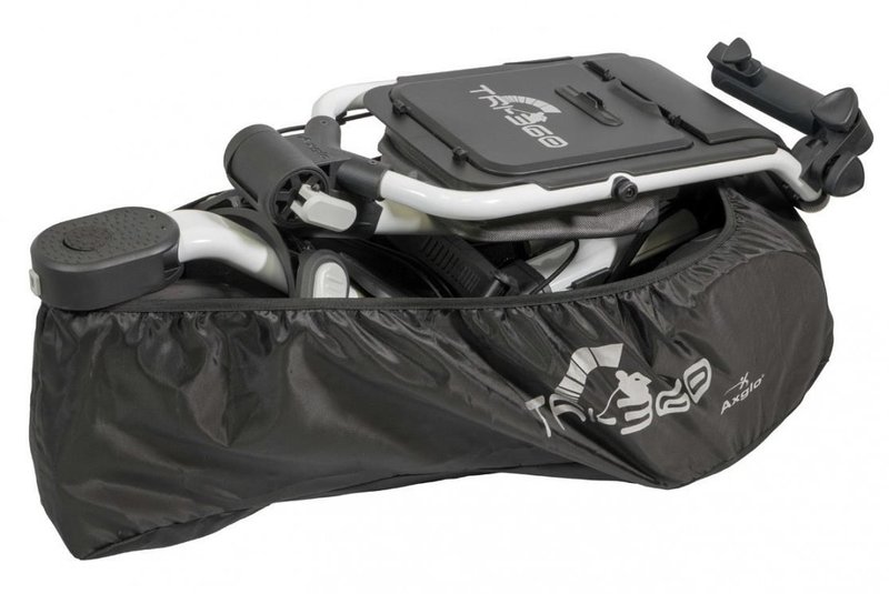 Axglo Tri-360 V2 Wheel Cover, svart