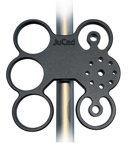JuCad Tablet holder for all JuCad trolleys, svart