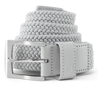 FootJoy Braided herr bälte, grå