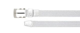 FootJoy Women's Braided damskärp, vitt