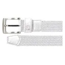 FootJoy Women's Braided damskärp, vitt