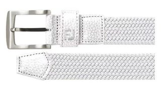 FootJoy Women's Braided damskärp, vitt
