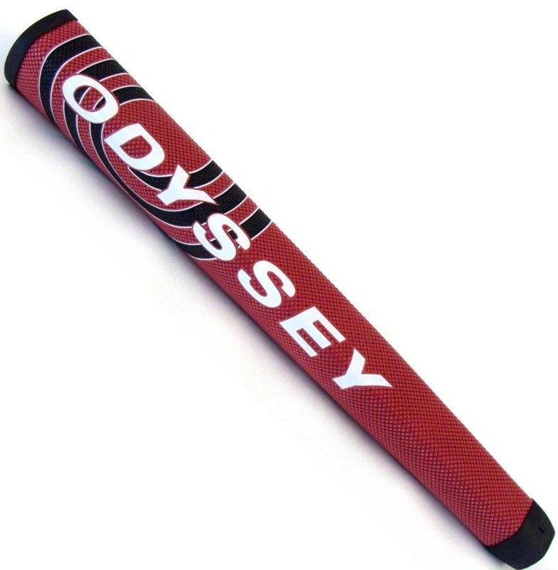 Odyssey Jumbo putter grip, röd