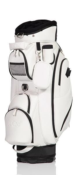 JuCad Style cart bag, vit/svart