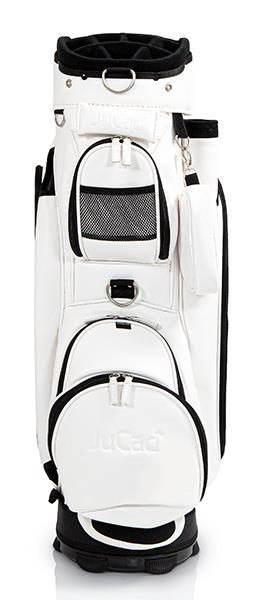 JuCad Style cart bag, vit/svart