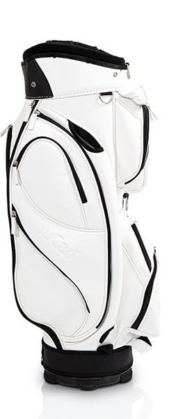 JuCad Style cart bag, vit/svart