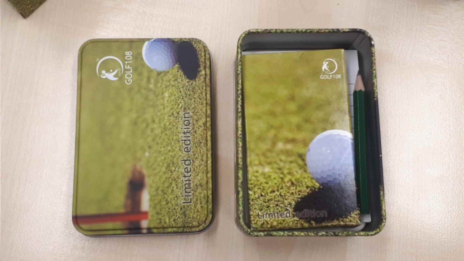 Ostatní Golfové hrací karty pro mariáš, limitovaná edice Klasik golfkort
