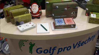 Ostatní Golfové hrací karty pro mariáš, limitovaná edice Klasik golfkort