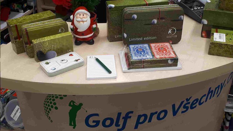 Ostatní Golfové hrací karty pro mariáš, limitovaná edice Klasik golfkort