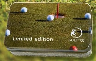 Golfové hrací karty pro canastu, limitovaná edice Retro