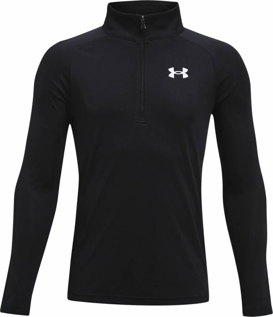 Under Armour Tech 2.0 1/2 Zip junior sporttröja, svart