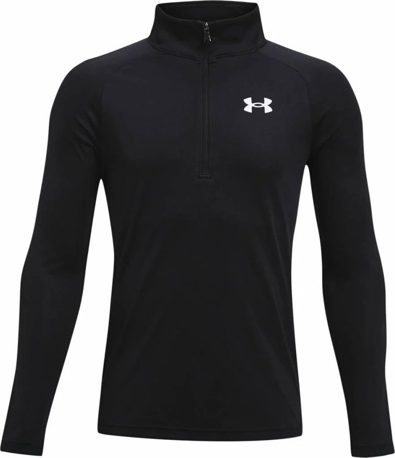 Under Armour Tech 2.0 1/2 Zip junior sporttröja, svart