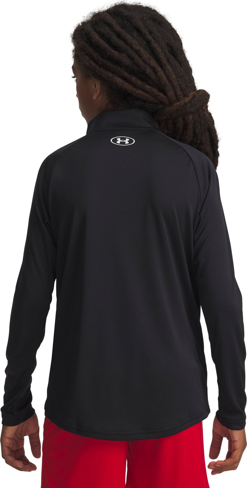 Under Armour Tech 2.0 1/2 Zip junior sporttröja, svart