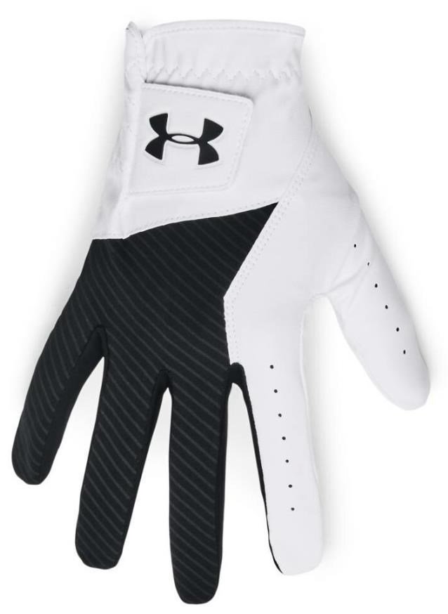 Under Armour Medal herr golfhandske, vit/svart